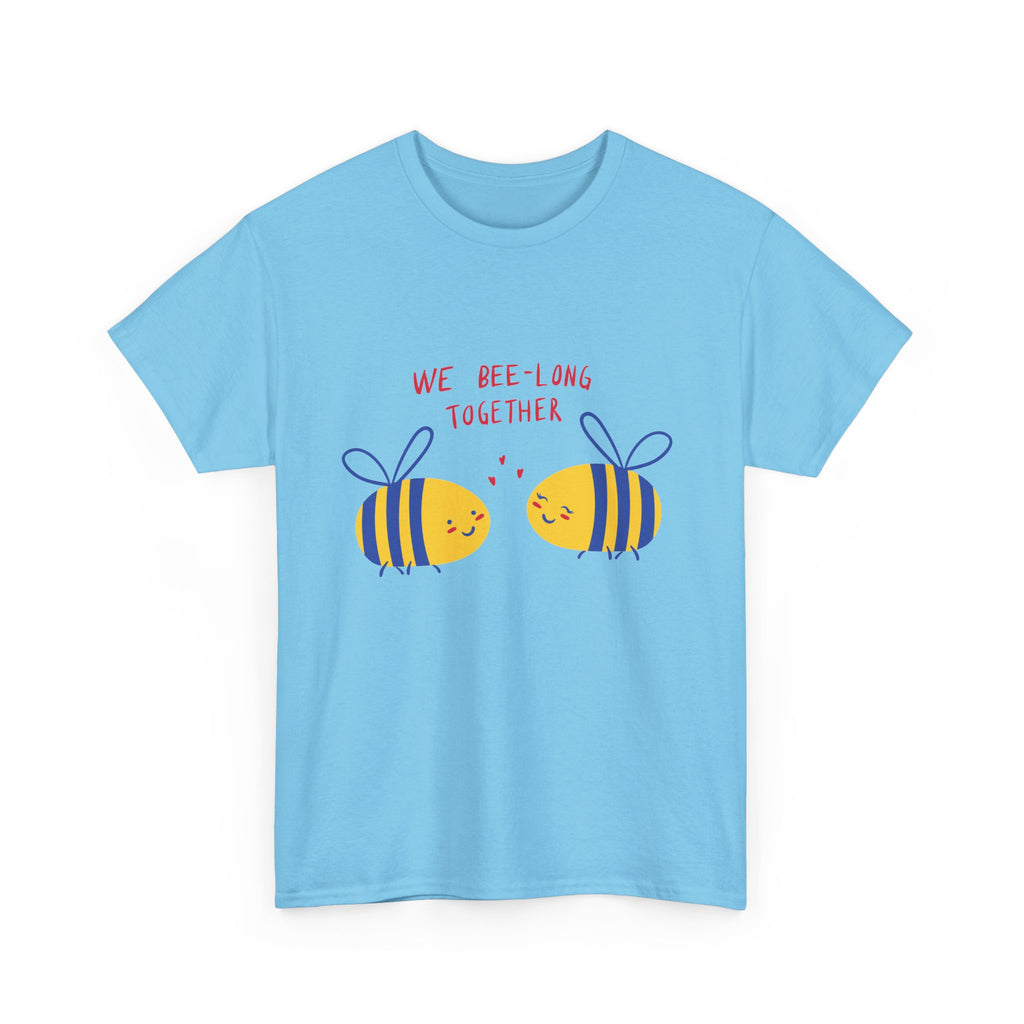 Bee-Long Together Tee — Cute Couples Bee Graphic Unisex Shirt