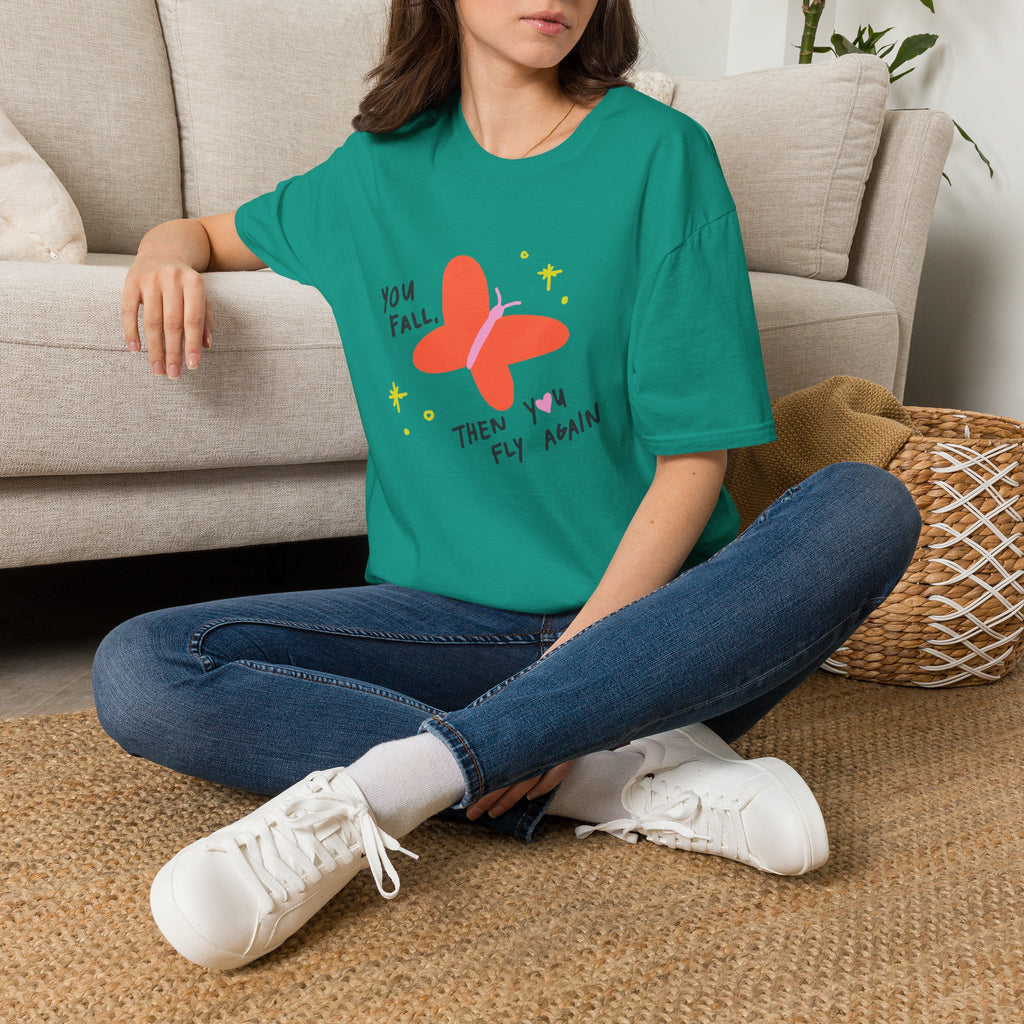 "You Fall, Then You Fly Again" T-Shirt