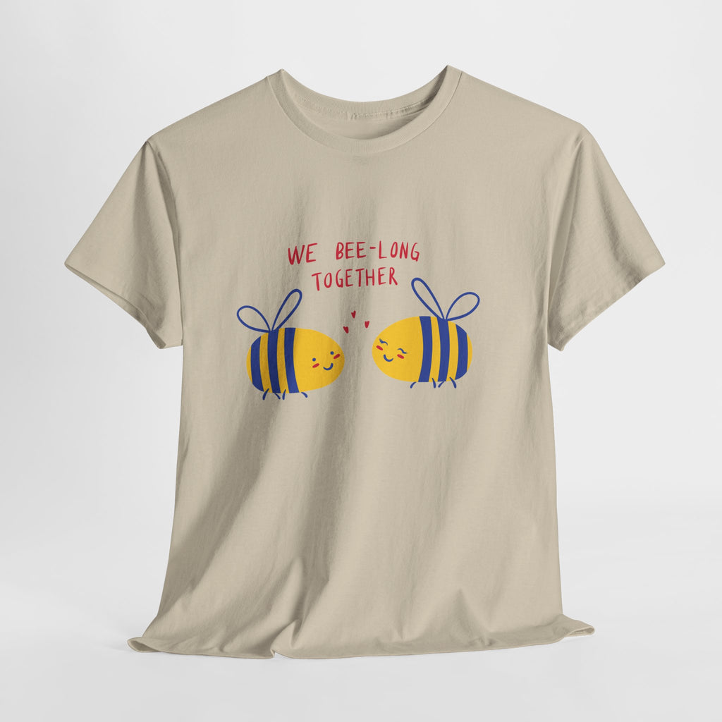 Bee-Long Together Tee — Cute Couples Bee Graphic Unisex Shirt