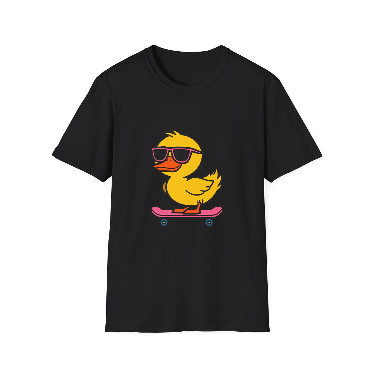 Cool Skateboard Duck T-Shirt