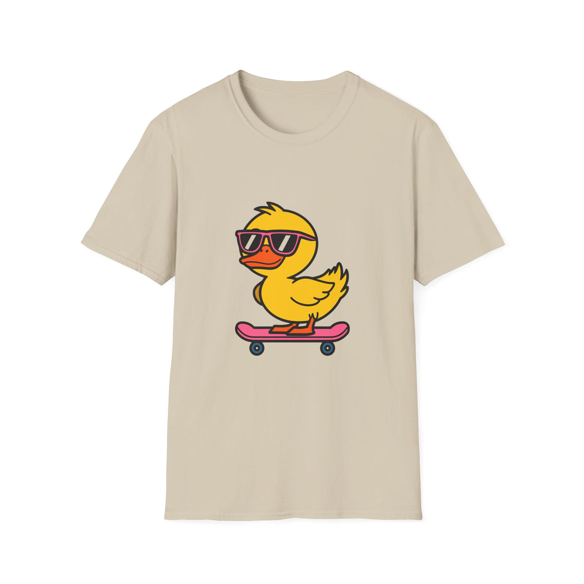 Cool Skateboard Duck T-Shirt