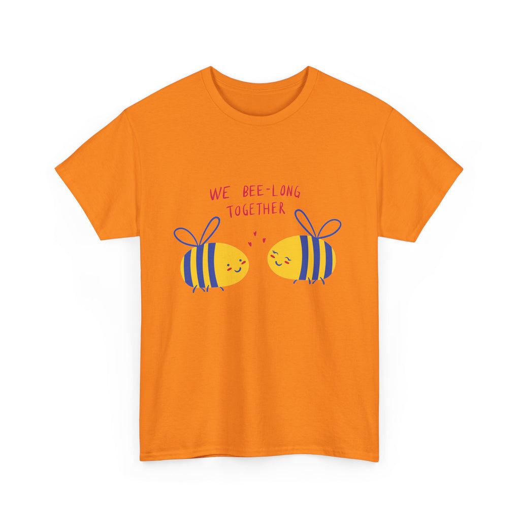 Bee-Long Together Tee — Cute Couples Bee Graphic Unisex Shirt