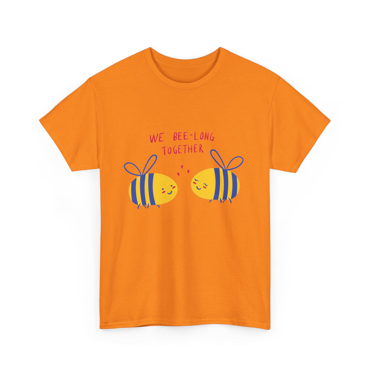 Bee-Long Together Tee — Cute Couples Bee Graphic Unisex Shirt
