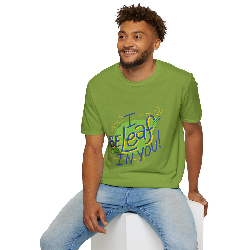 “I Beleaf In You” Plant Pun Tee
