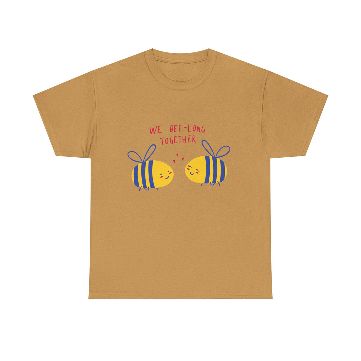 Bee-Long Together Tee — Cute Couples Bee Graphic Unisex Shirt