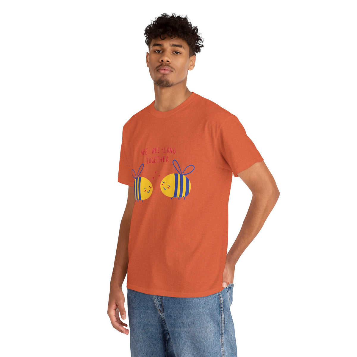 Bee-Long Together Tee — Cute Couples Bee Graphic Unisex Shirt