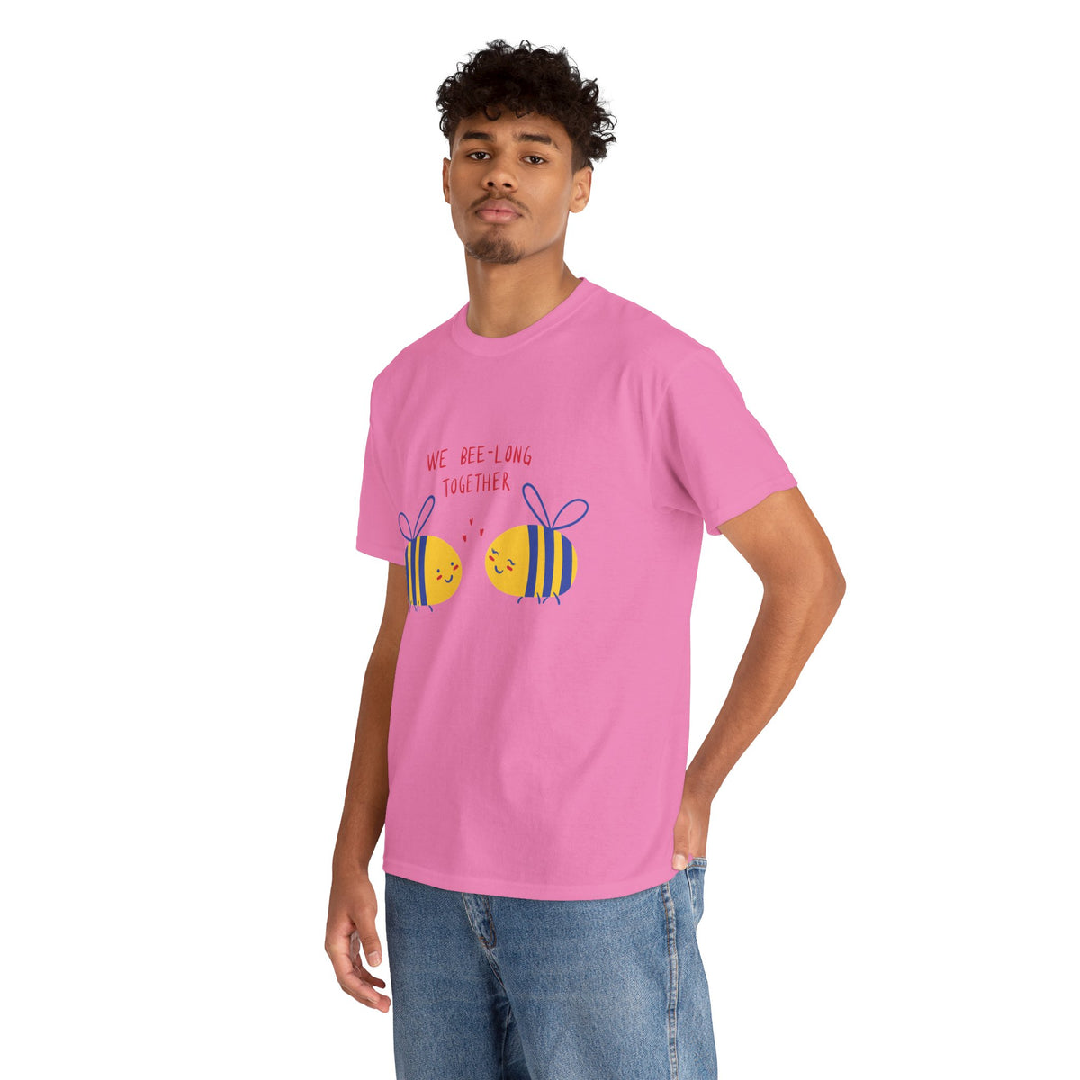 Bee-Long Together Tee — Cute Couples Bee Graphic Unisex Shirt