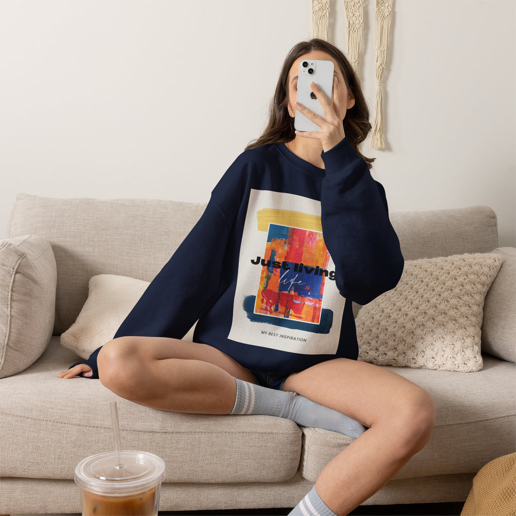 Just Living Crewneck Sweatshirt