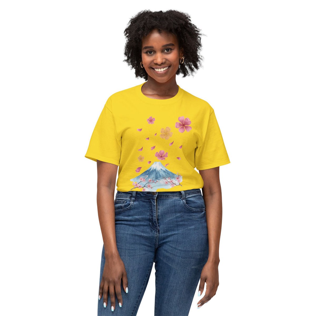 Mount Fuji Cherry Blossom T-Shirt