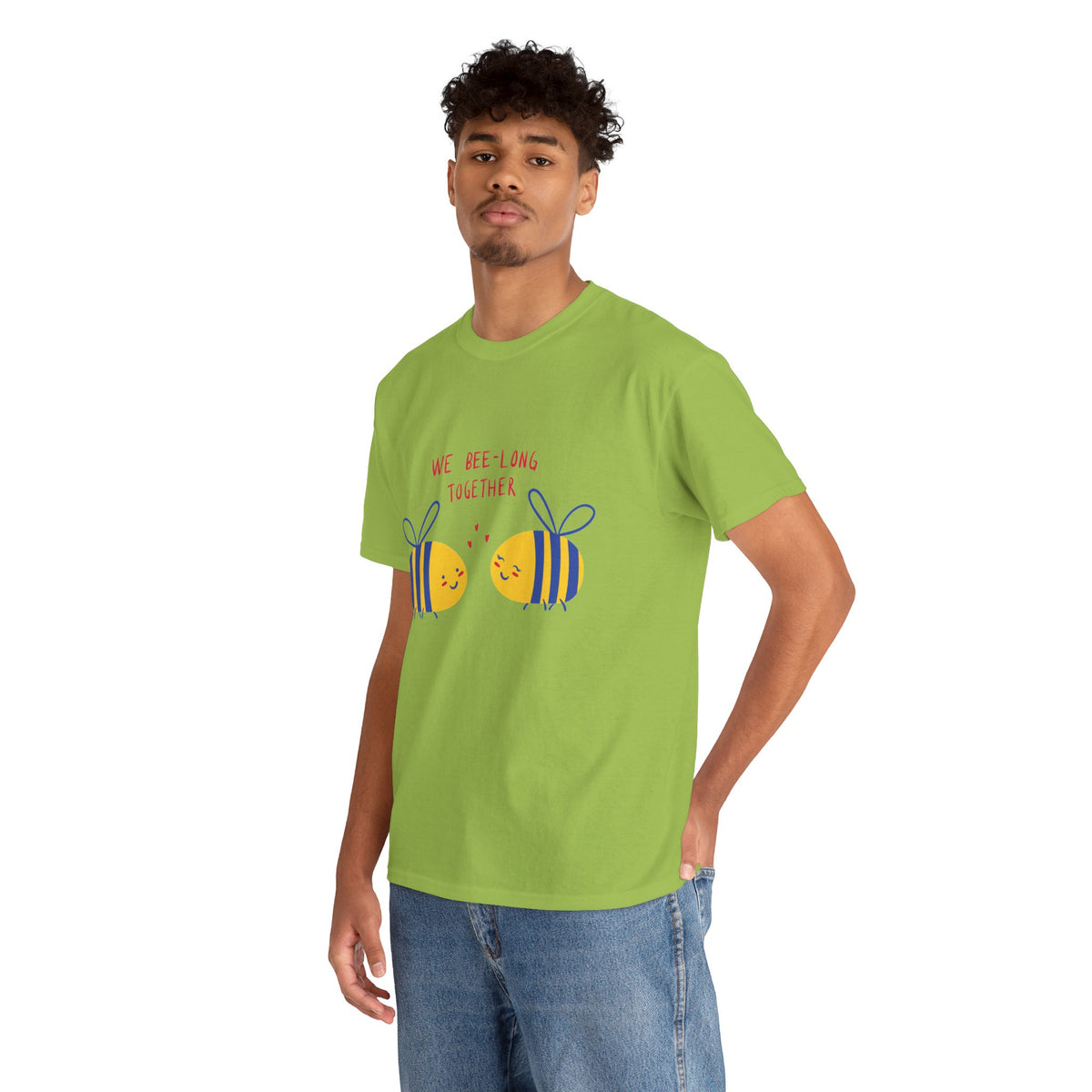 Bee-Long Together Tee — Cute Couples Bee Graphic Unisex Shirt
