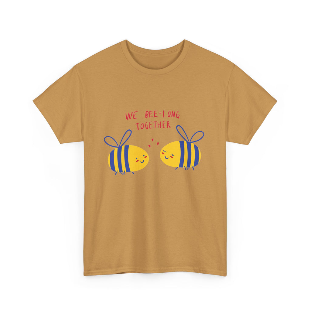 Bee-Long Together Tee — Cute Couples Bee Graphic Unisex Shirt