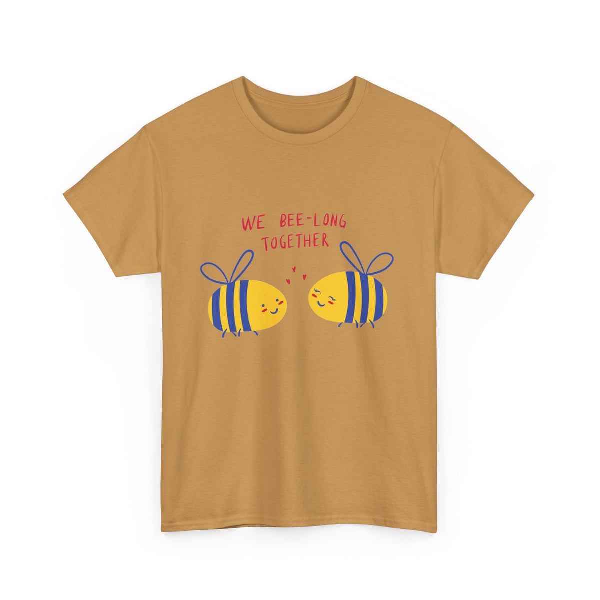 Bee-Long Together Tee — Cute Couples Bee Graphic Unisex Shirt