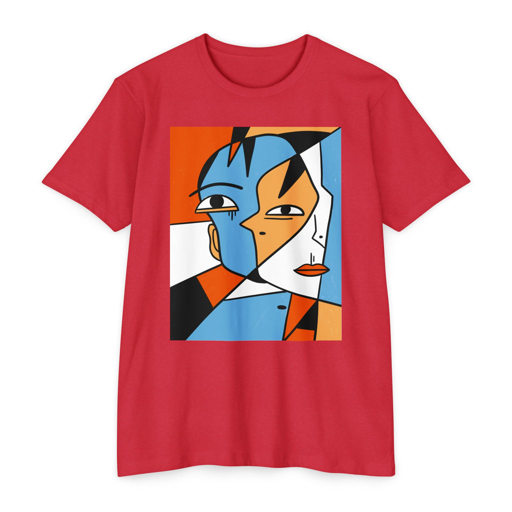 Abstract Faces Art T-Shirt
