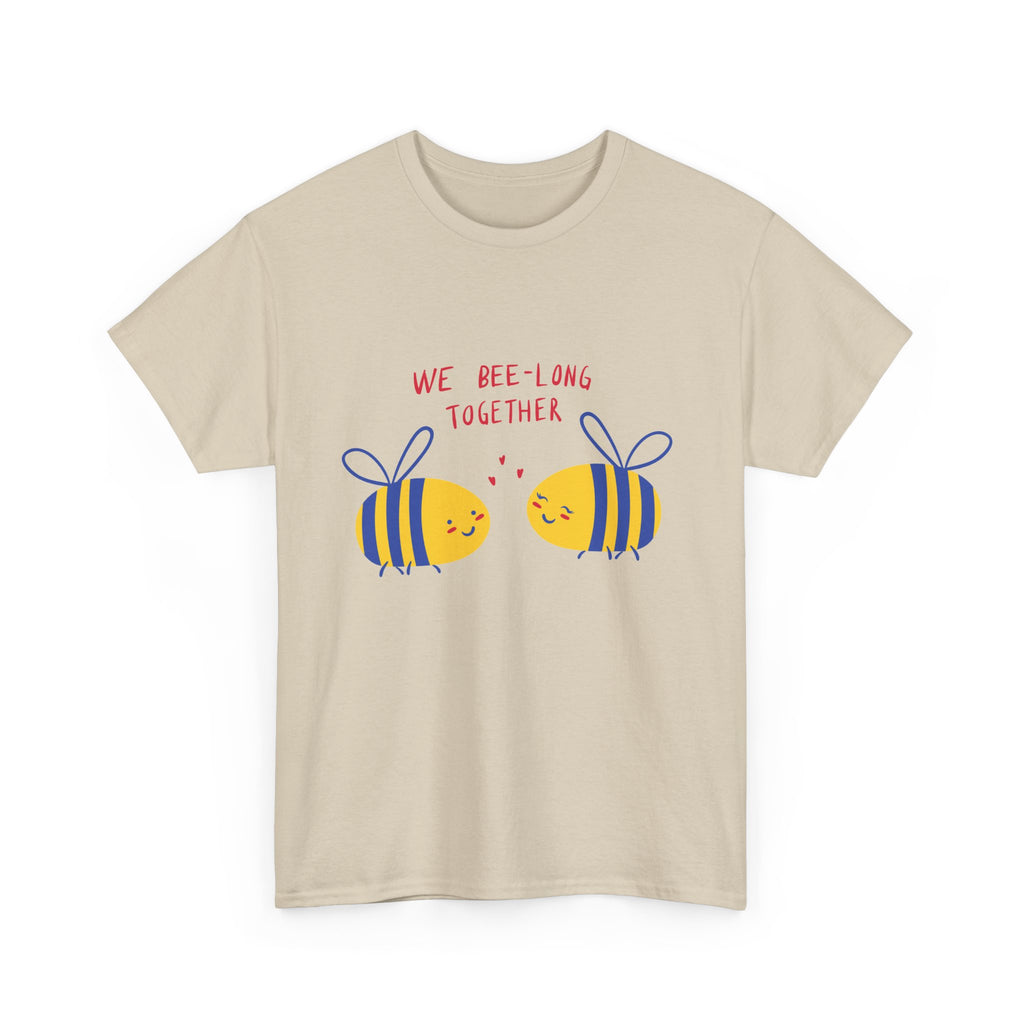 Bee-Long Together Tee — Cute Couples Bee Graphic Unisex Shirt