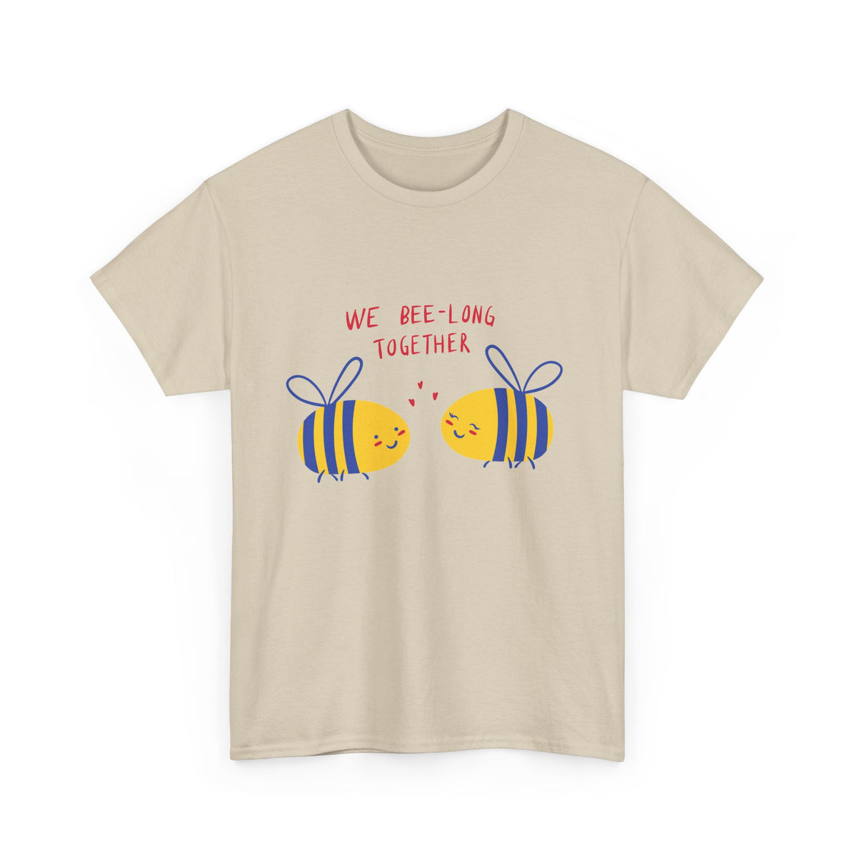 Bee-Long Together Tee — Cute Couples Bee Graphic Unisex Shirt