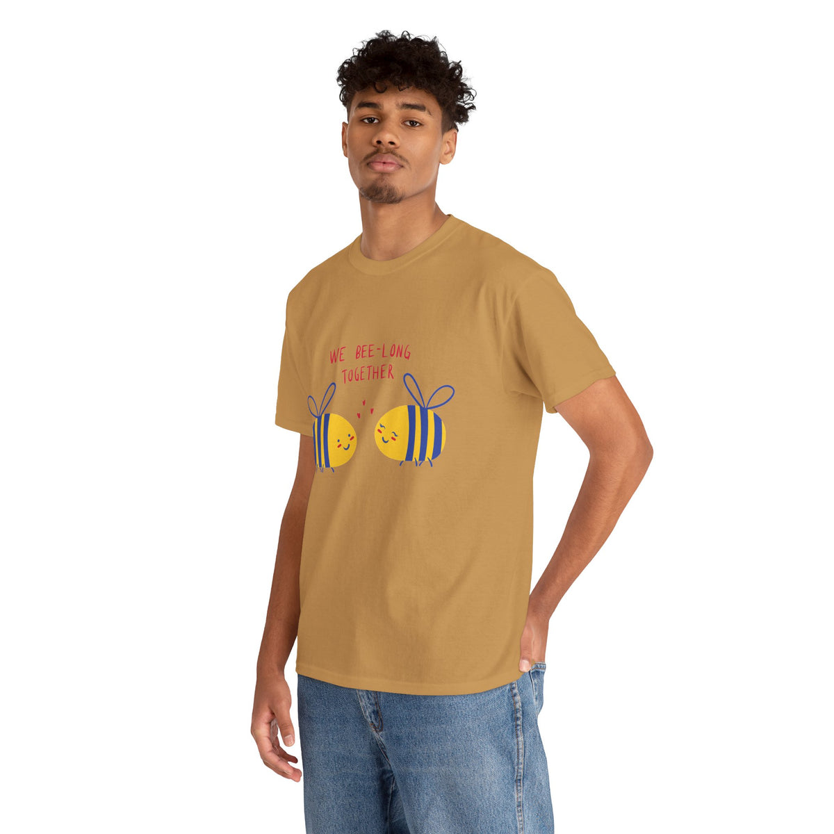 Bee-Long Together Tee — Cute Couples Bee Graphic Unisex Shirt