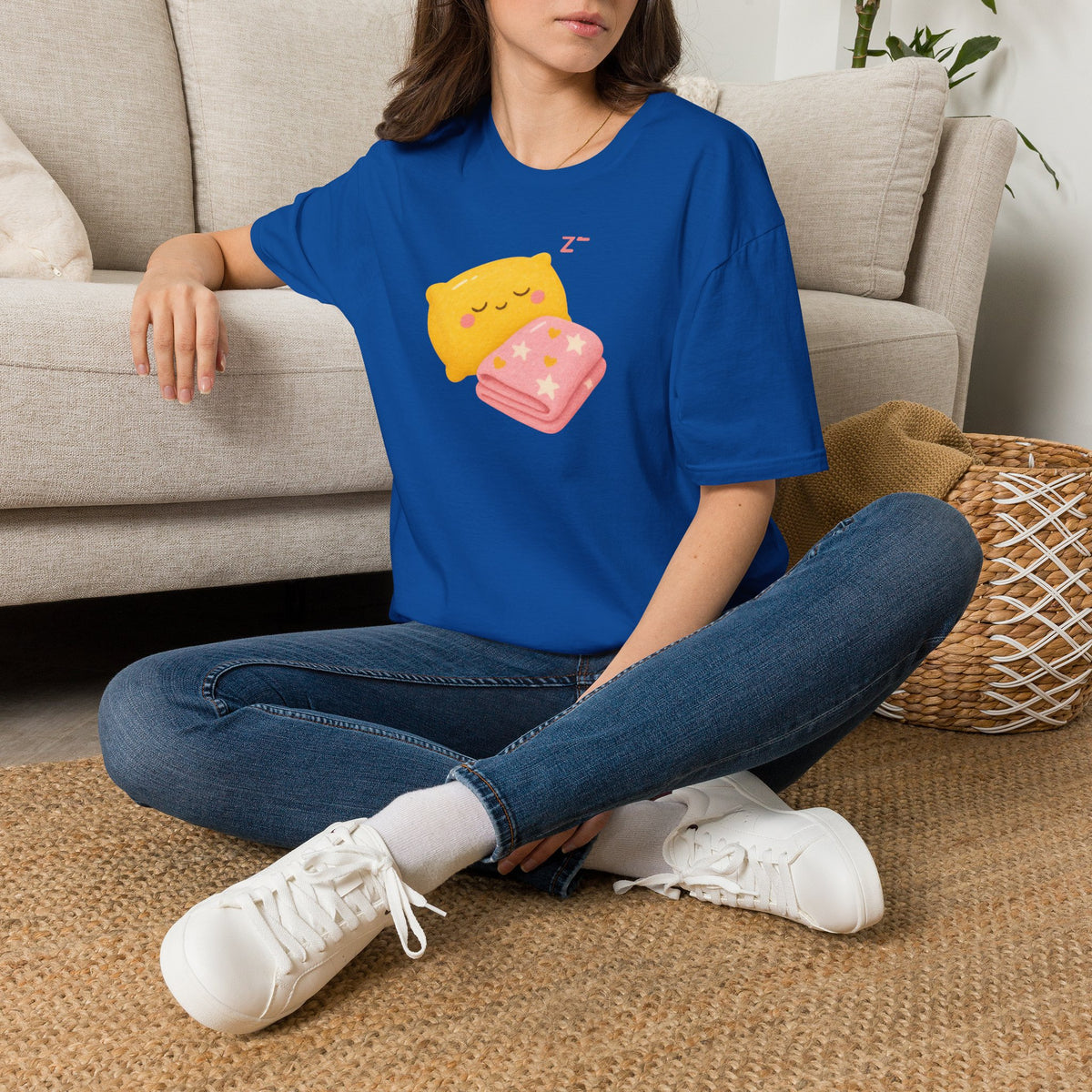 Kawaii Sleeping Pillow T-Shirt