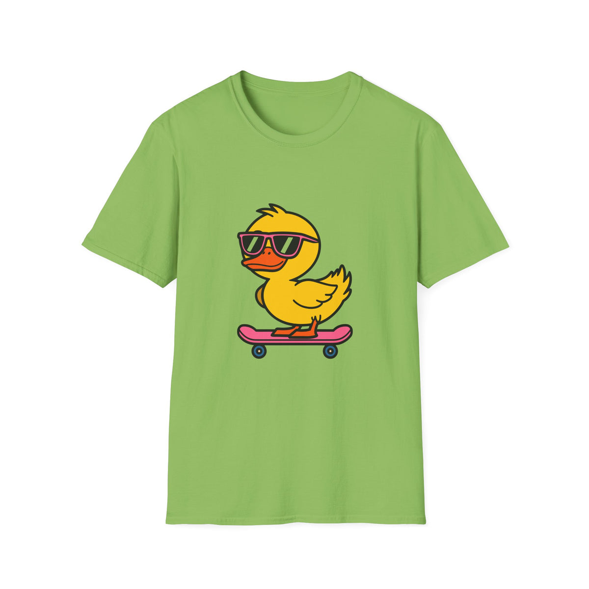 Cool Skateboard Duck T-Shirt