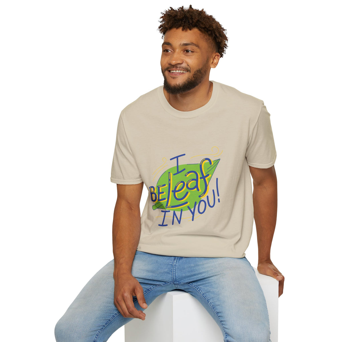 “I Beleaf In You” Plant Pun Tee