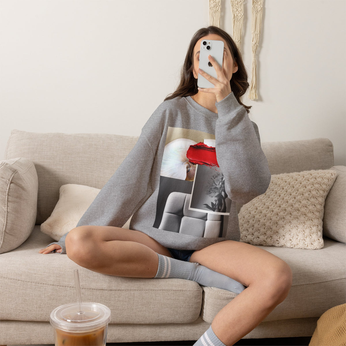 Abstract Sweatshirt