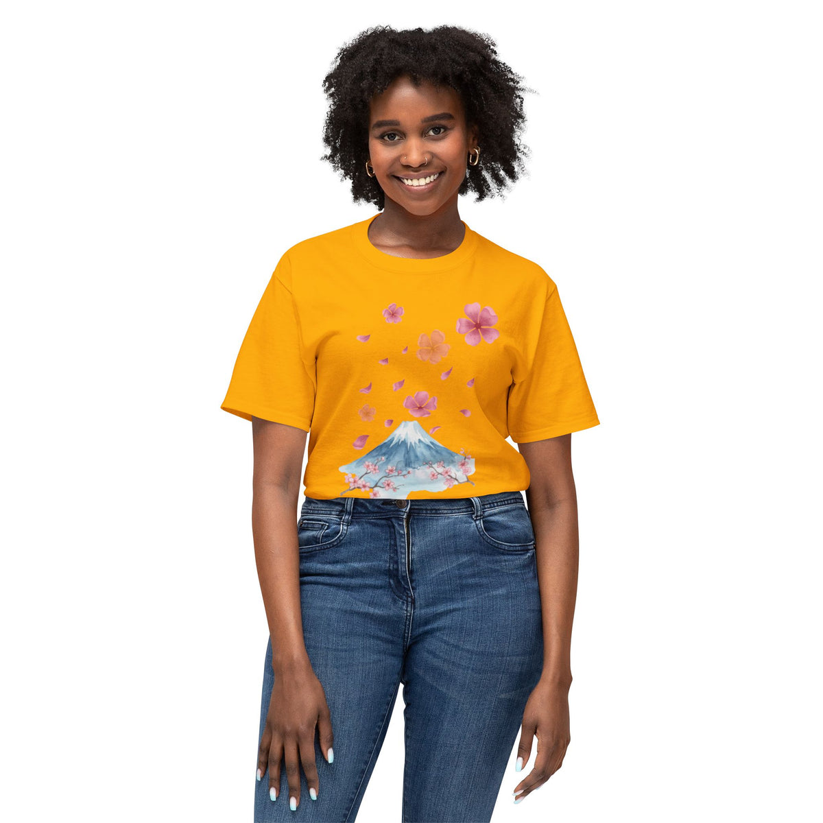 Mount Fuji Cherry Blossom T-Shirt