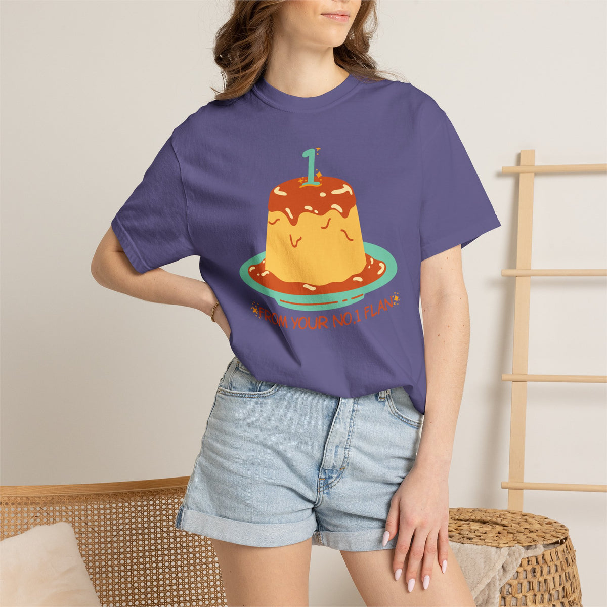 From Your No.1 Flan Graphic T-Shirt