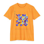 Retro Geometric Mosaic T-Shirt