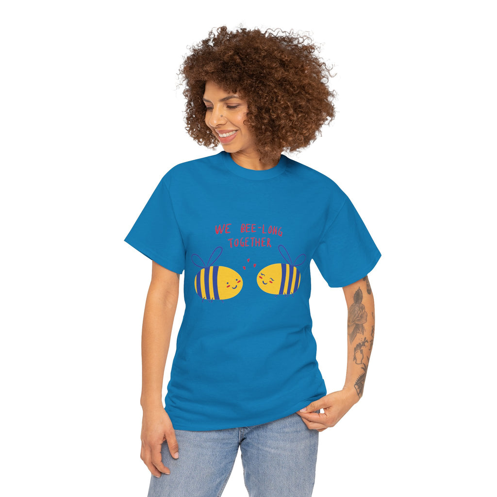Bee-Long Together Tee — Cute Couples Bee Graphic Unisex Shirt