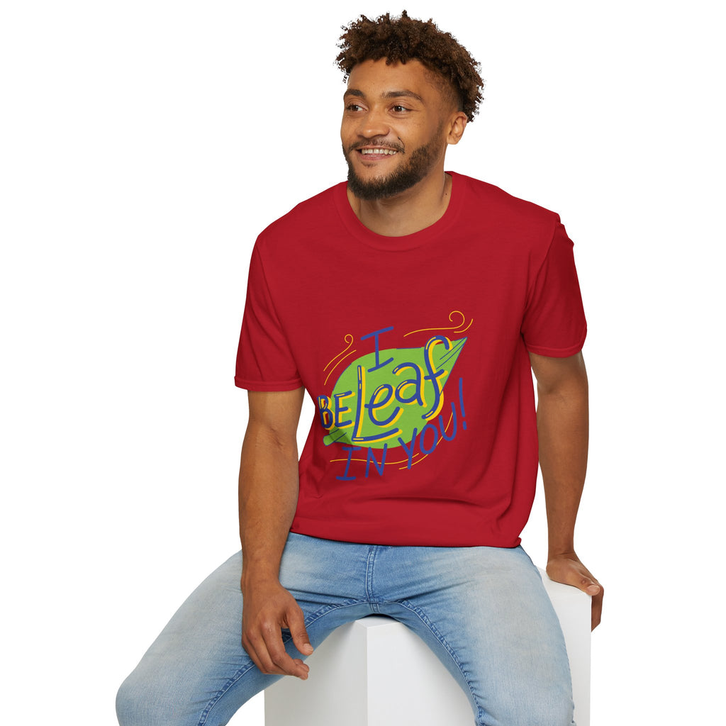 “I Beleaf In You” Plant Pun Tee