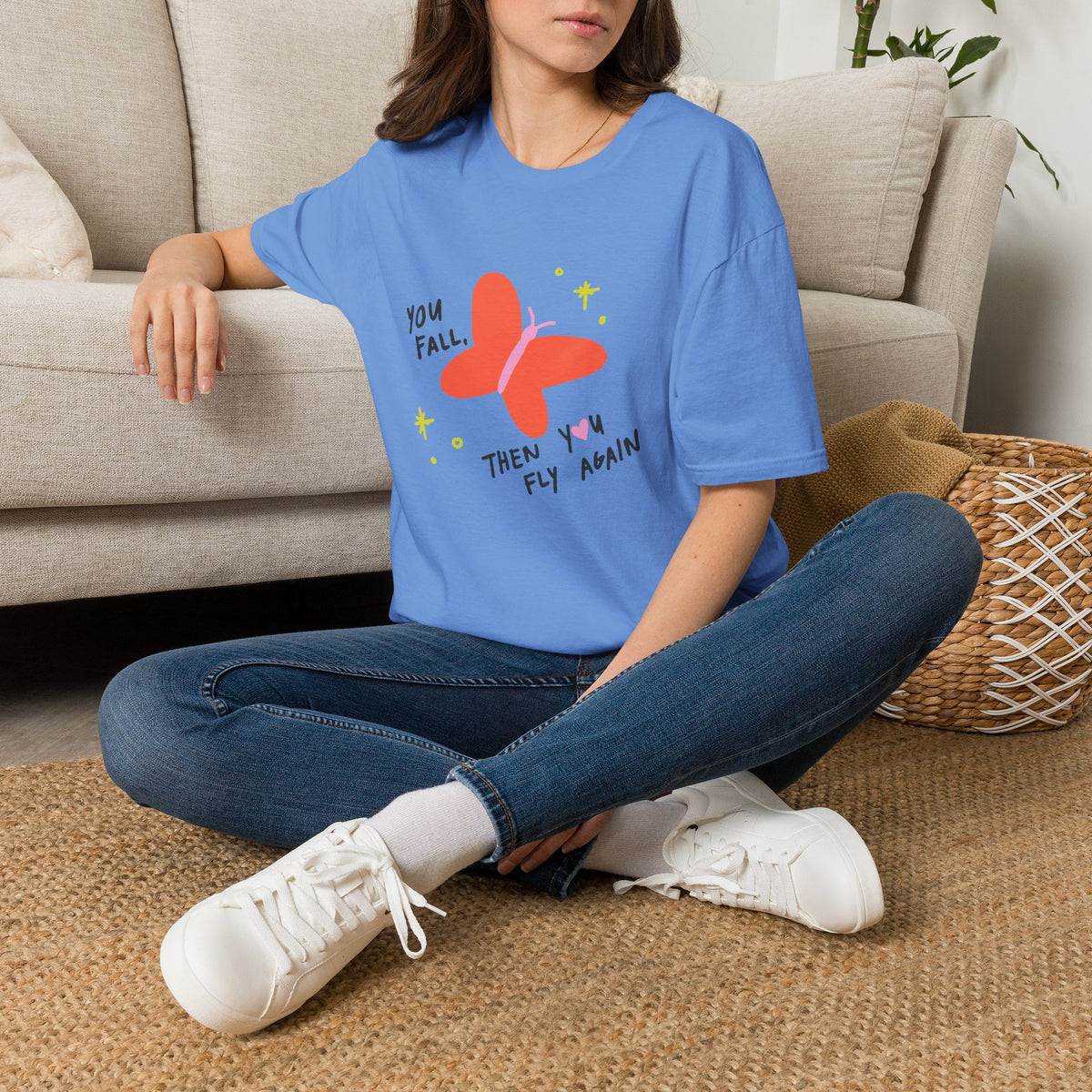 "You Fall, Then You Fly Again" T-Shirt