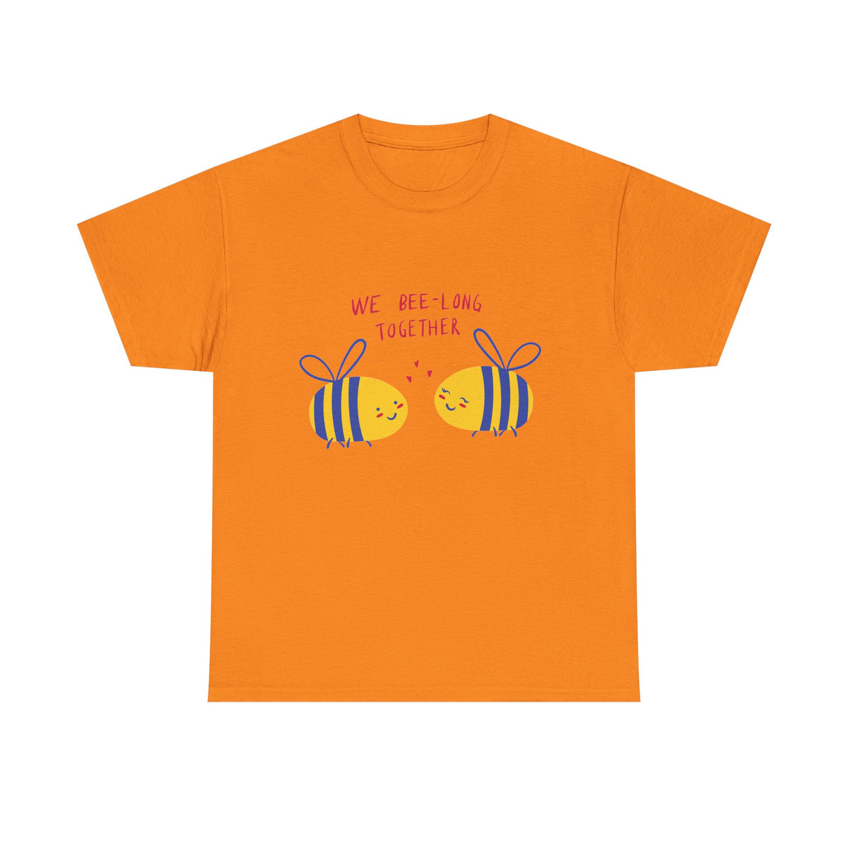 Bee-Long Together Tee — Cute Couples Bee Graphic Unisex Shirt