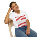 Minimalist Red Barcode T-Shirt