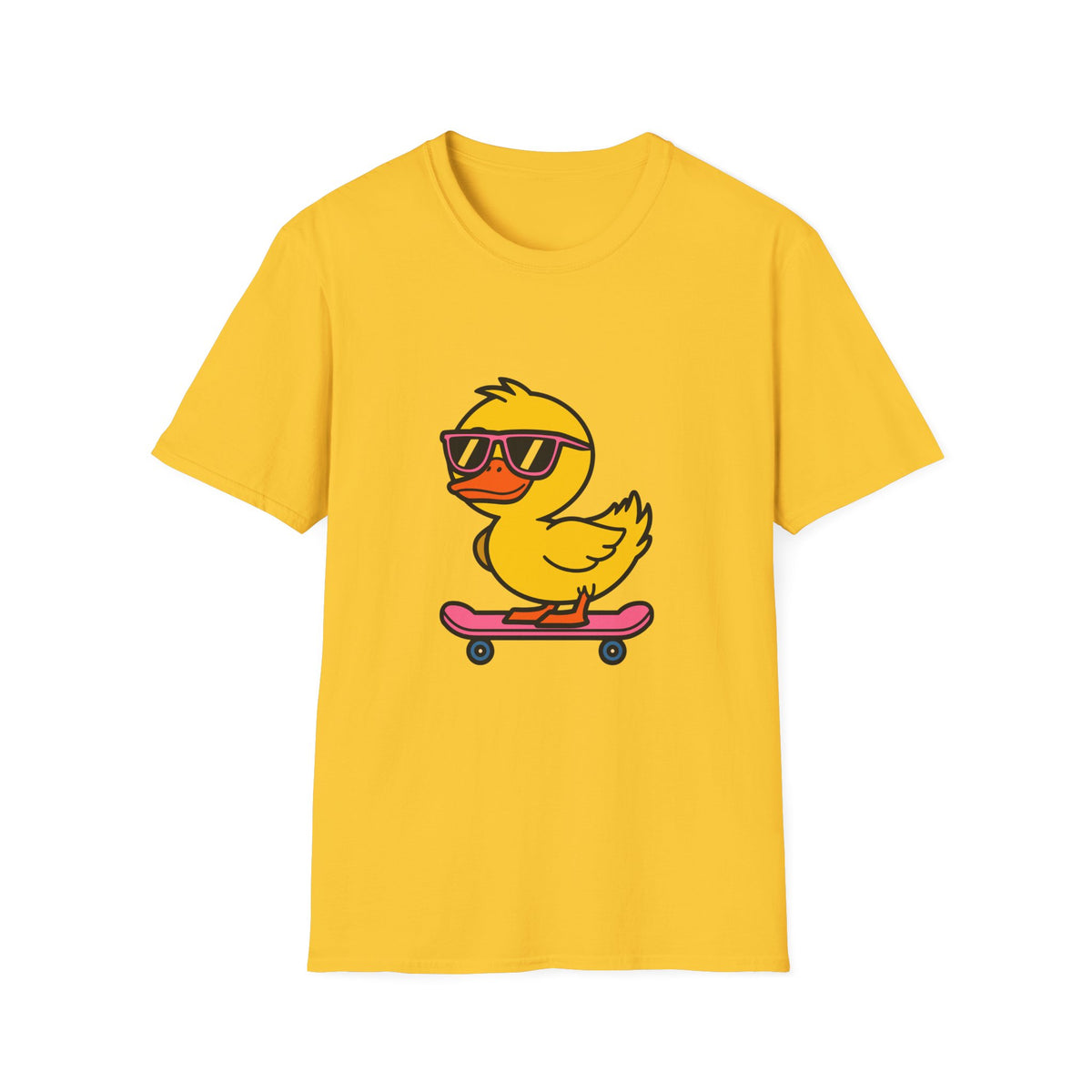 Cool Skateboard Duck T-Shirt