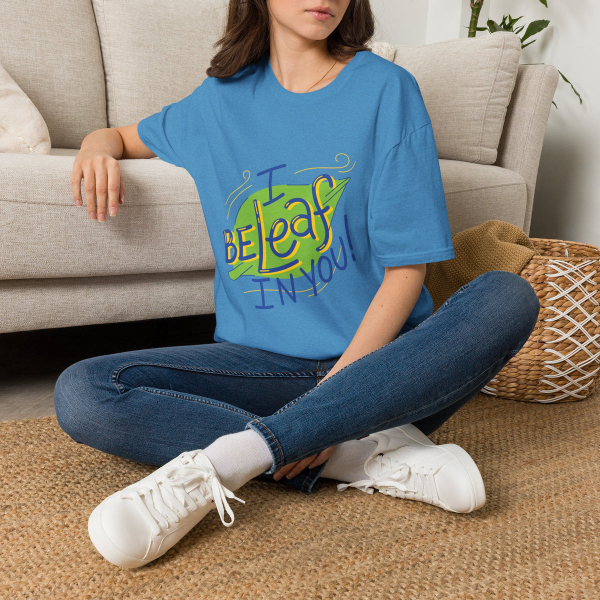 “I Beleaf In You” Plant Pun Tee
