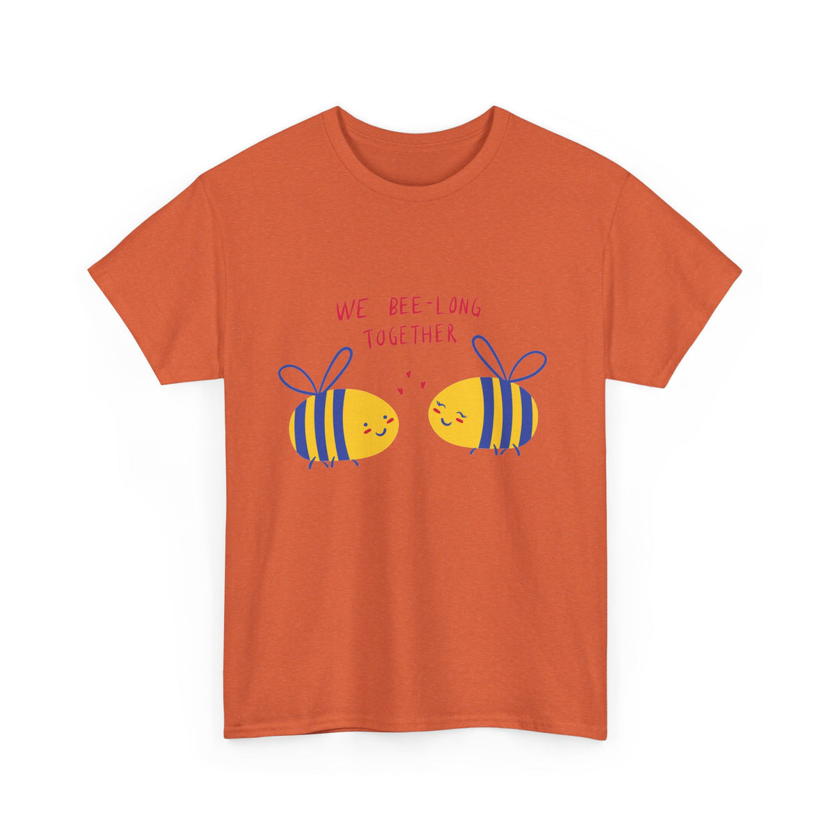 Bee-Long Together Tee — Cute Couples Bee Graphic Unisex Shirt