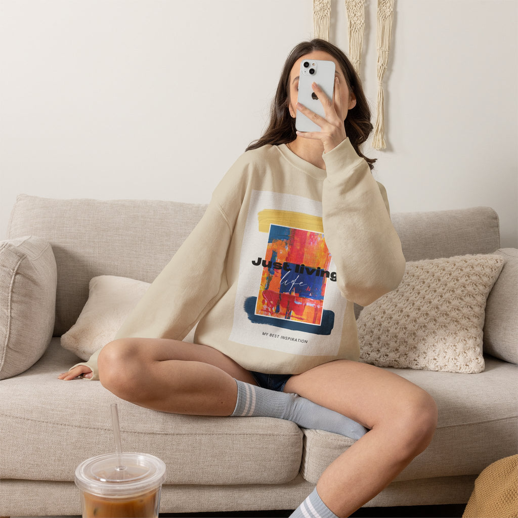 Just Living Crewneck Sweatshirt