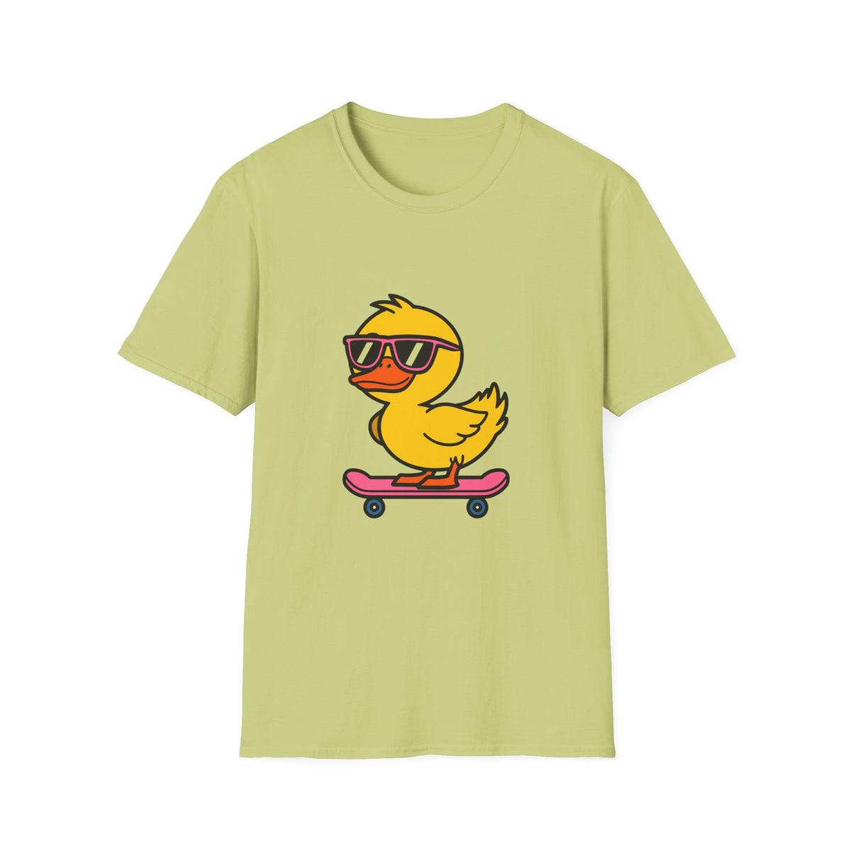 Cool Skateboard Duck T-Shirt