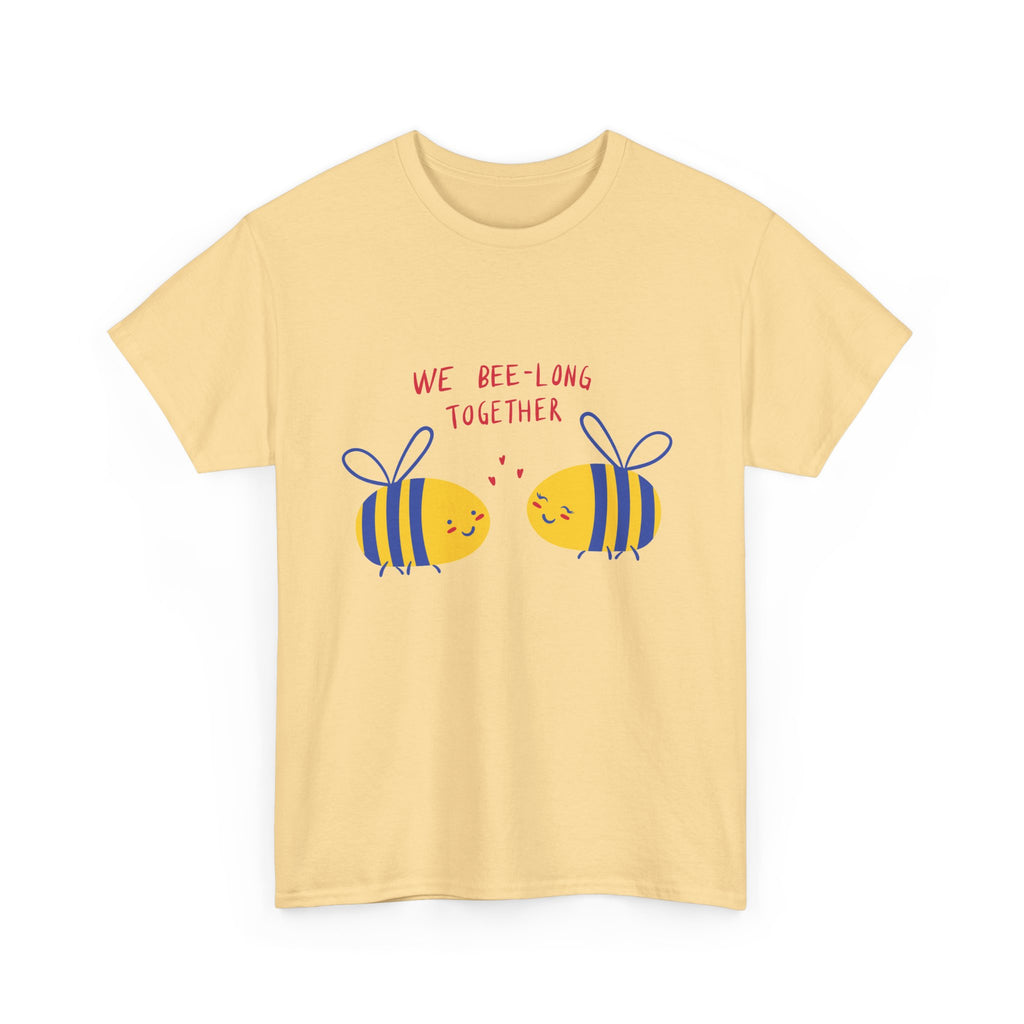 Bee-Long Together Tee — Cute Couples Bee Graphic Unisex Shirt