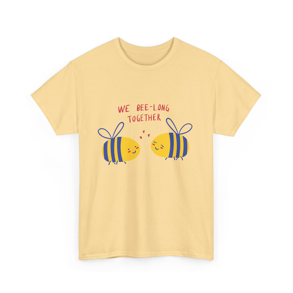Bee-Long Together Tee — Cute Couples Bee Graphic Unisex Shirt
