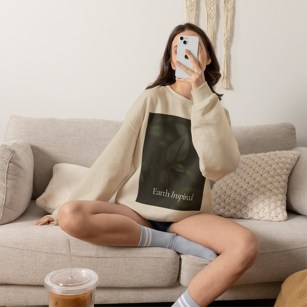 Earth Inspired Crewneck Sweatshirt