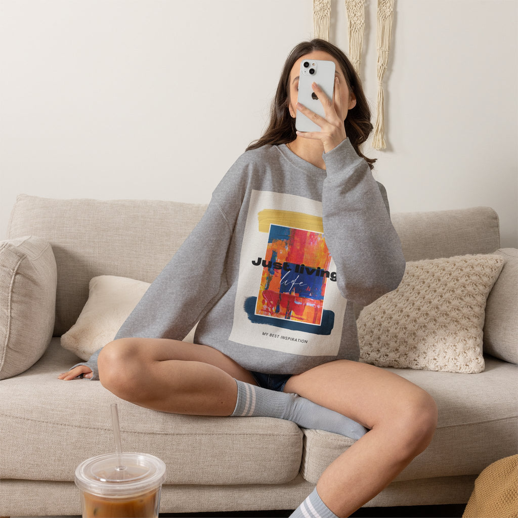 Just Living Crewneck Sweatshirt