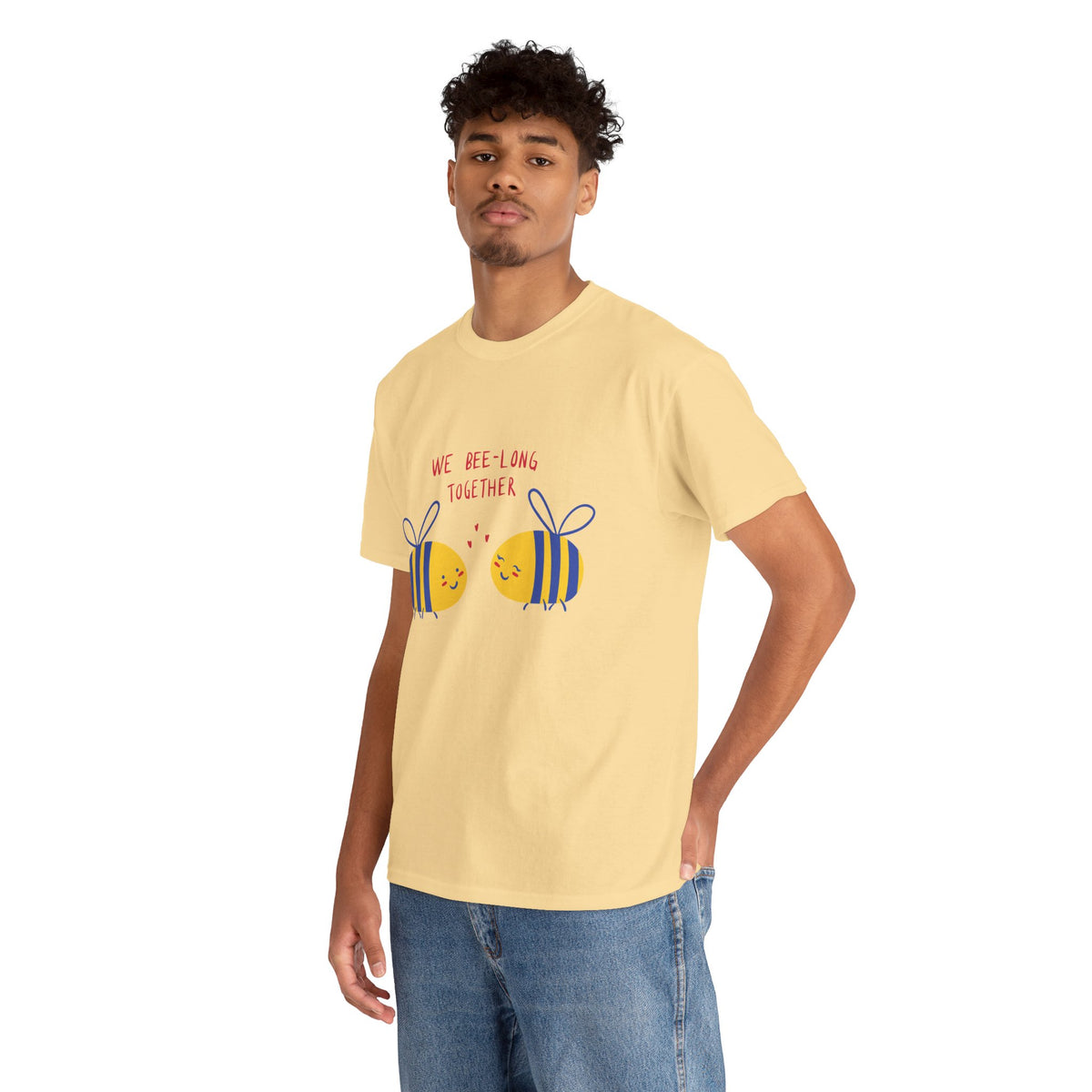 Bee-Long Together Tee — Cute Couples Bee Graphic Unisex Shirt