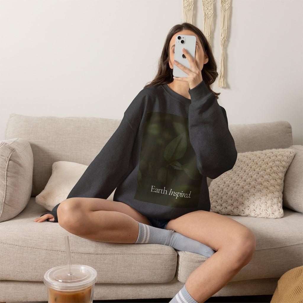 Earth Inspired Crewneck Sweatshirt
