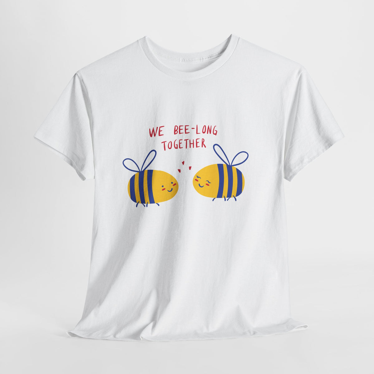 Bee-Long Together Tee — Cute Couples Bee Graphic Unisex Shirt