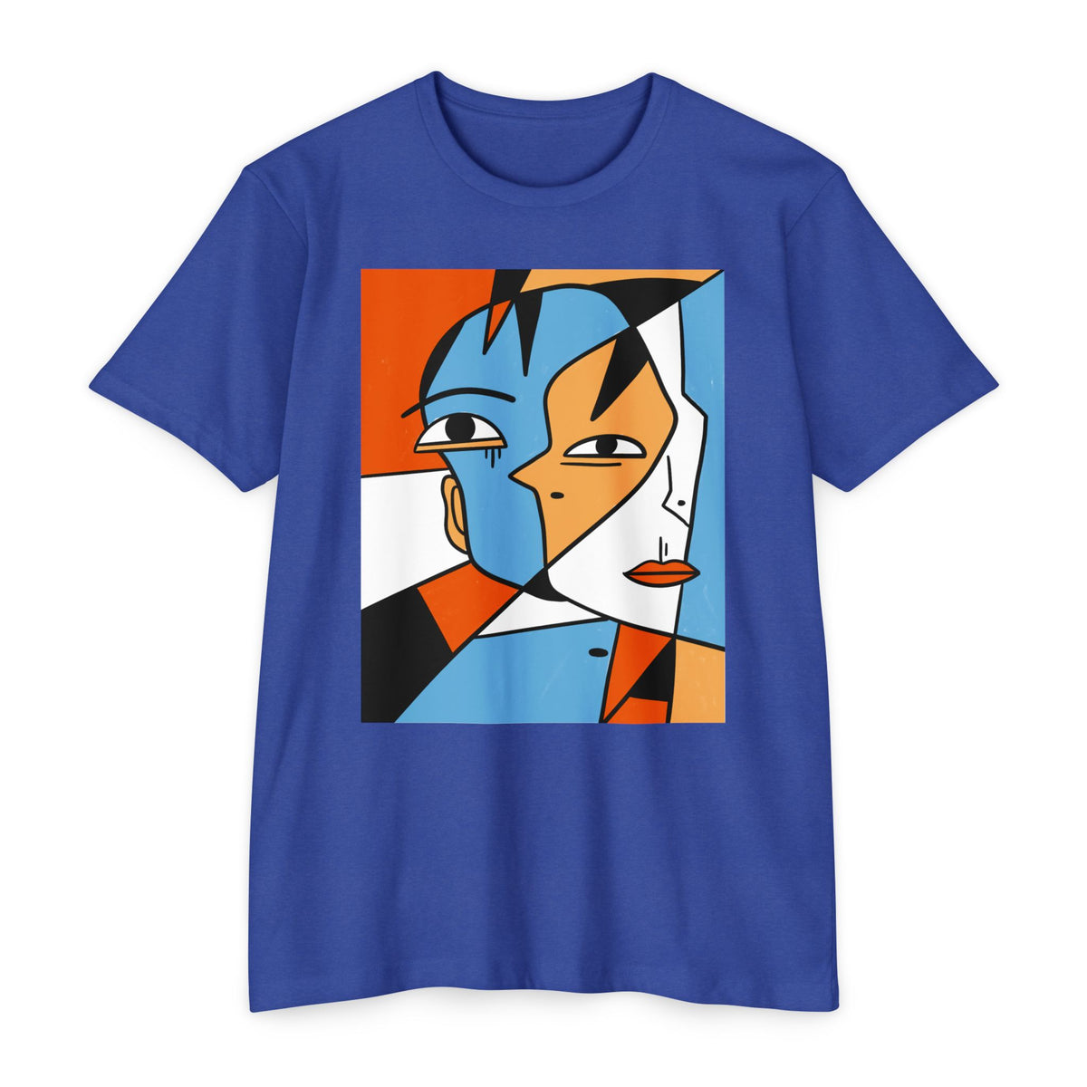 Abstract Faces Art T-Shirt