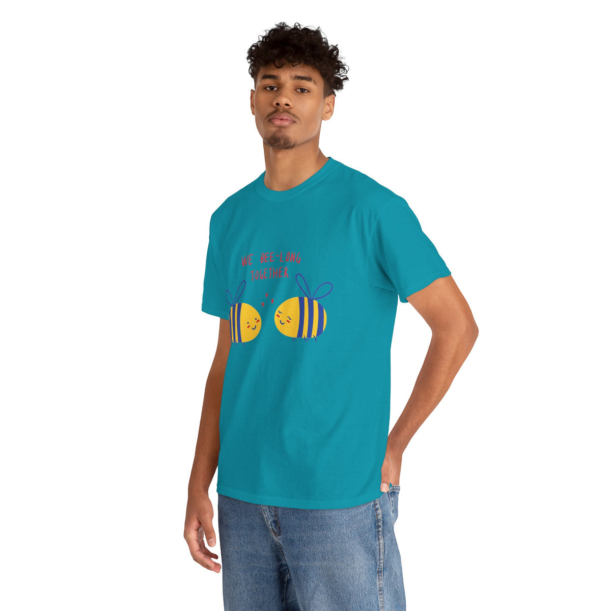 Bee-Long Together Tee — Cute Couples Bee Graphic Unisex Shirt