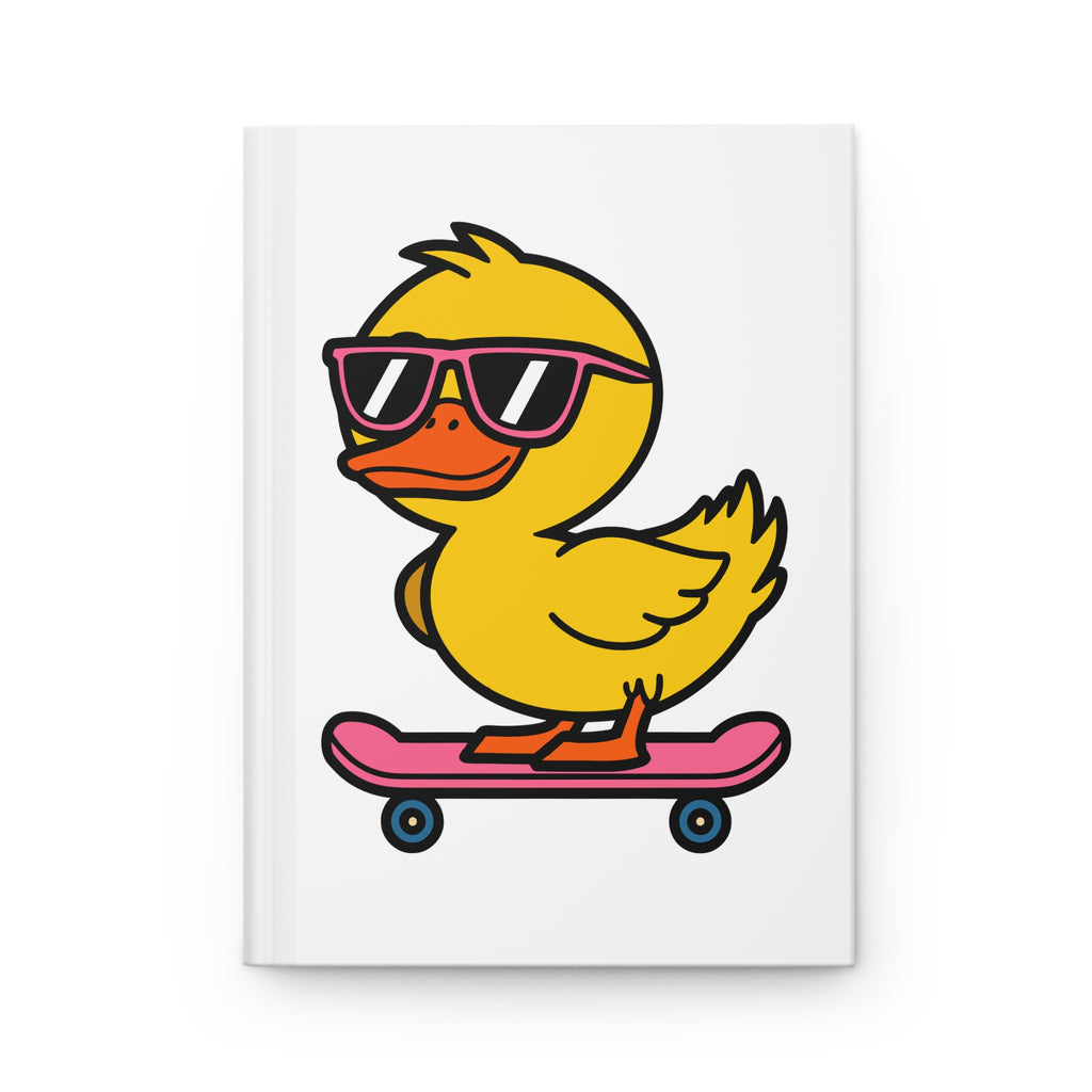 Skater Duck Hardcover Journal