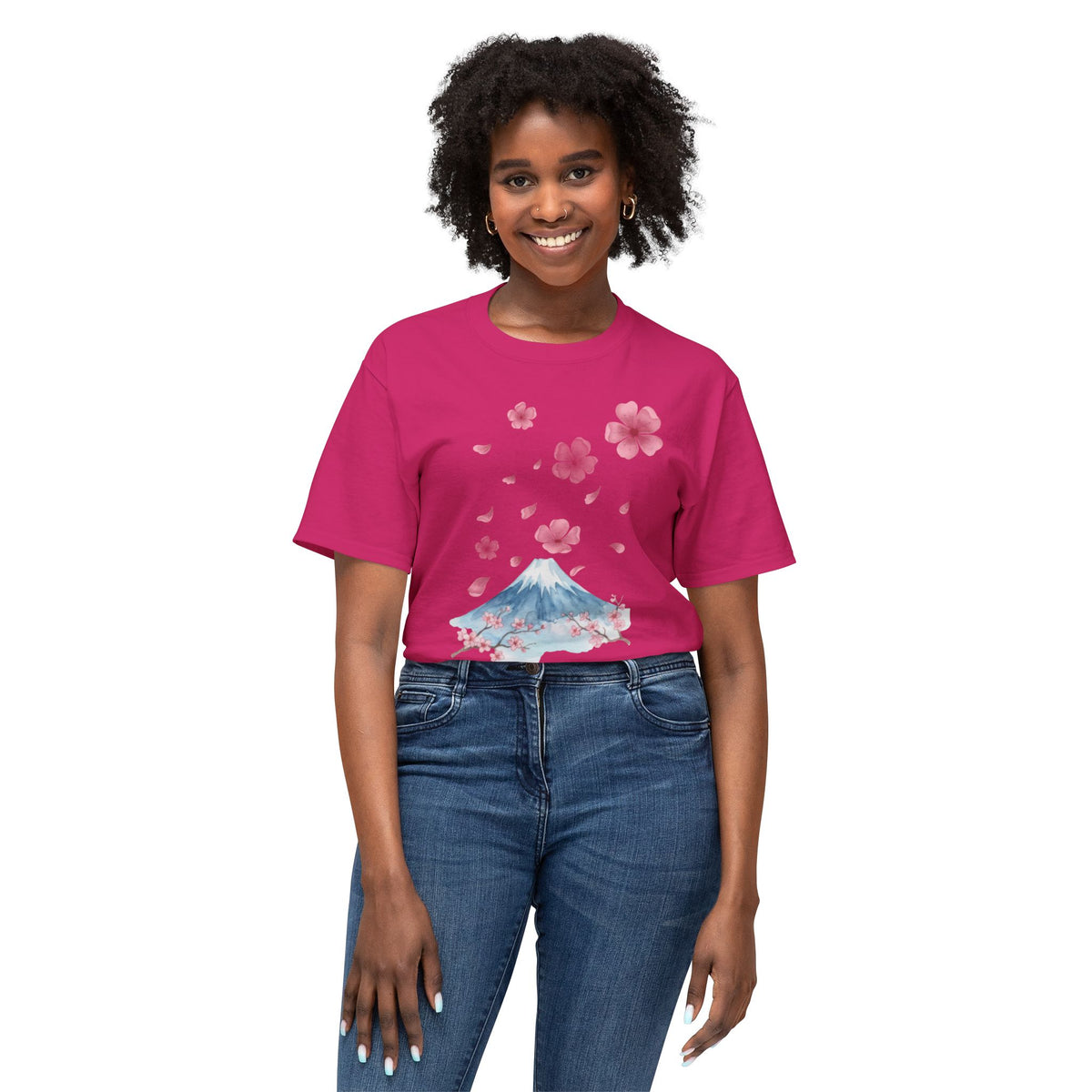 Mount Fuji Cherry Blossom T-Shirt