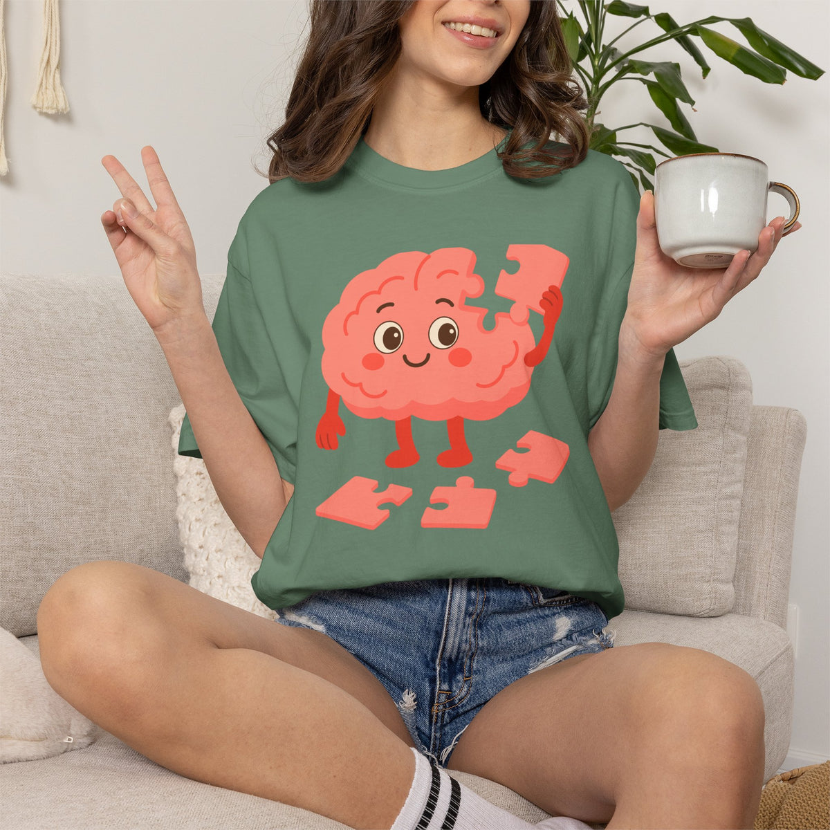 Brain Puzzle T-Shirt